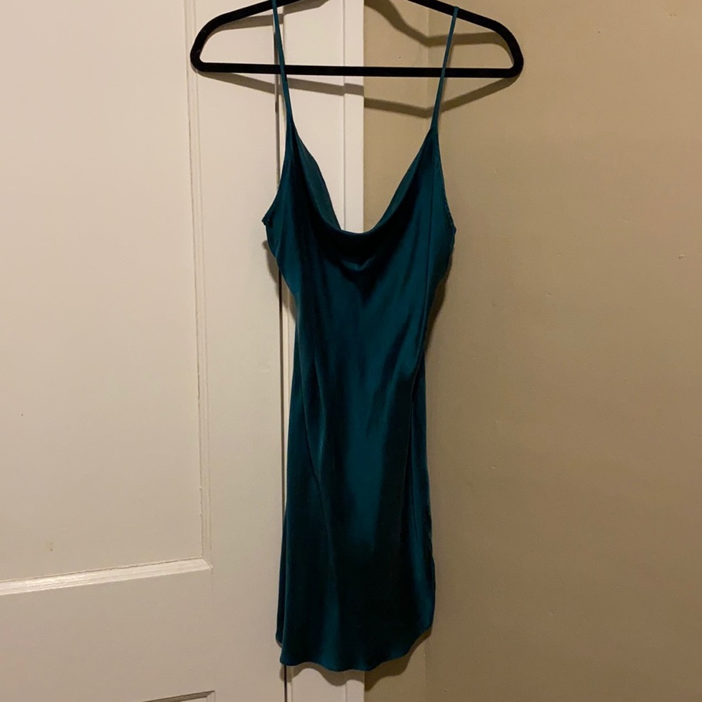 Vintage Victoria’s Secret Seafoam Silk Slip